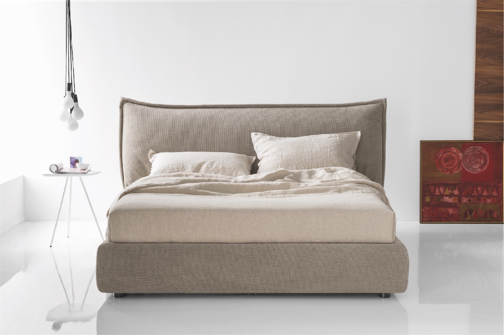 Διπλό κρεβάτι Softly για λειτουργικό και κομψό υπνοδωμάτιο